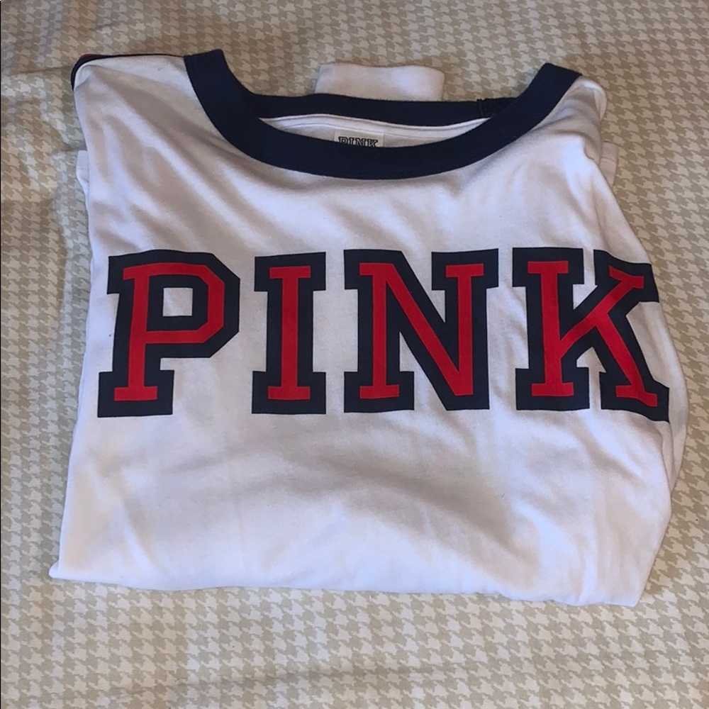 Pink long sleeve top